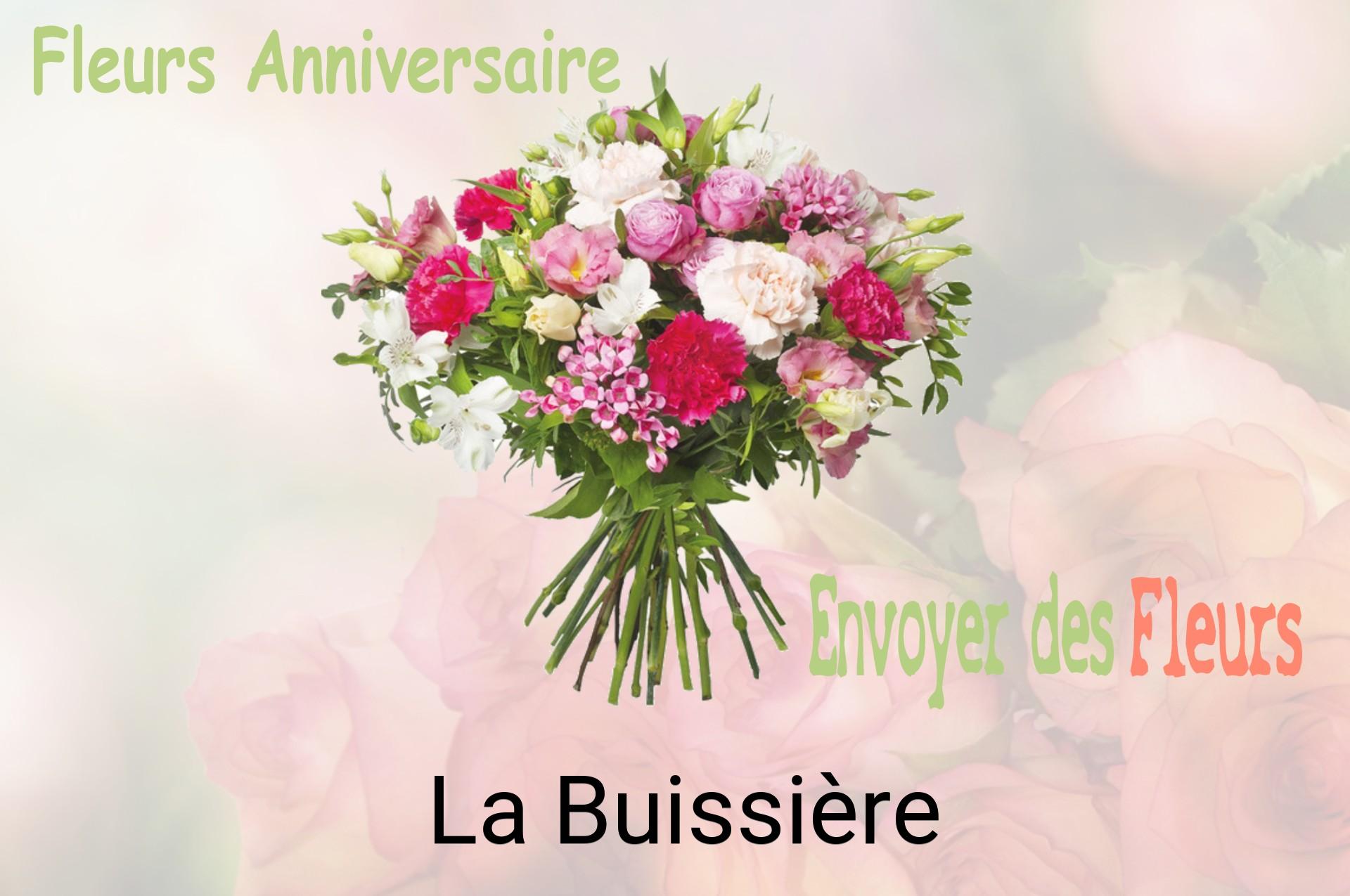 Bouquet de fleurs d’anniversaire livré à La Buissière